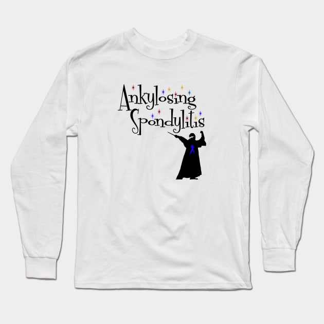 Spoonie Species: Ankylosing Spondylitis - Not a wizards spell Long Sleeve T-Shirt by spooniespecies